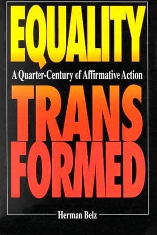 Tapa de Equality Transformed