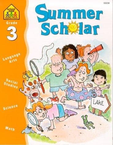 Tapa de Summer Scholar Grade 3