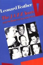 Tapa de The jazz years