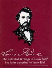 Tapa de The collected writings of Louis Riel
