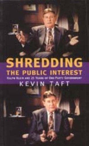 Tapa de Shredding the public interest