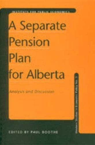 Tapa de A Separate Pension Plan for Alberta