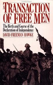 Tapa de A transaction of free men