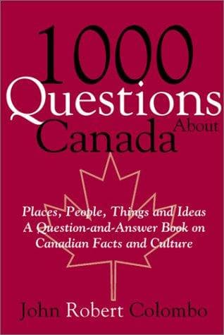 Tapa de 1000 questions about Canada