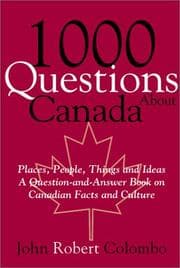 Tapa de 1000 questions about Canada