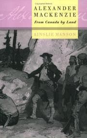 Tapa de Alexander Mackenzie