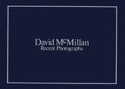 Tapa de David McMillan