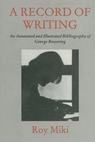Tapa de A record of writing