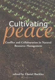 Tapa de Cultivating peace