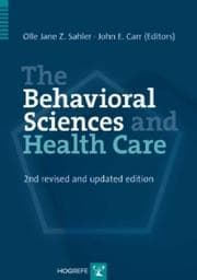Tapa de The behavioral sciences and health care