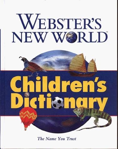 Tapa de Webster's New World children's dictionary