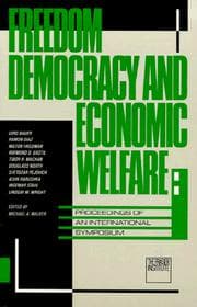 Tapa de Freedom, Democracy, and Economic Welfare