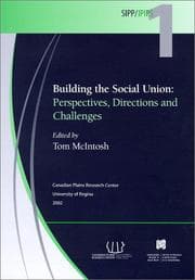 Tapa de Building the Social Union