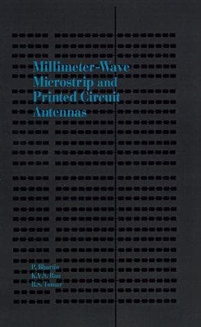 Tapa de Millimeter-wave microstrip and printed circuit antennas