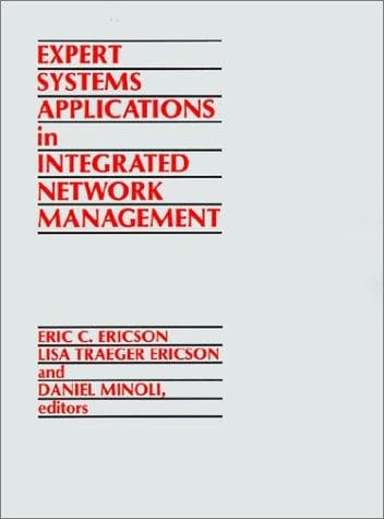 Tapa de Expert systems applications in integrated network management