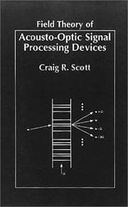 Tapa de Field theory of acousto-optic signal processing devices