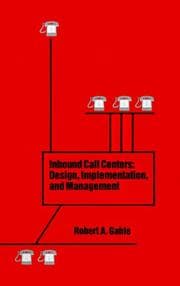 Tapa de Inbound call centers