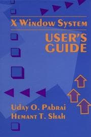 Tapa de X Window System user's guide