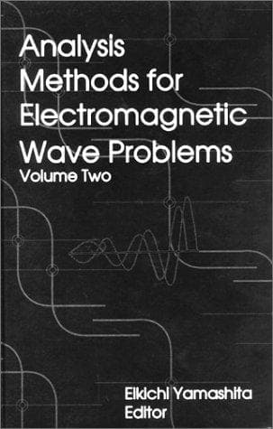 Tapa de Analysis methods for electromagnetic wave problems