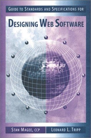 Tapa de Guide to standards and specifications for designing Web software