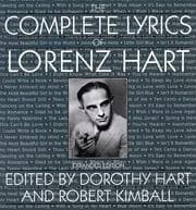 Tapa de The complete lyrics of Lorenz Hart