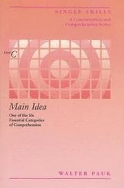 Tapa de Main Idea