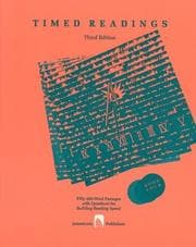 Tapa de Timed Readings