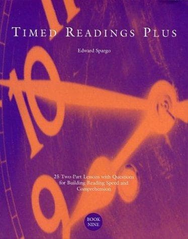Tapa de Timed Readings Plus