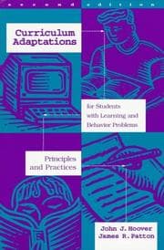 Tapa de Curriculum adaptations for students with learning and behavior problems