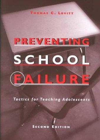 Tapa de Preventing school failure