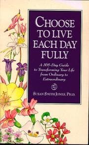 Tapa de Choose to live each day fully
