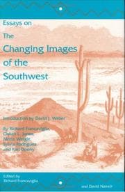 Tapa de Essays on the changing images of the Southwest