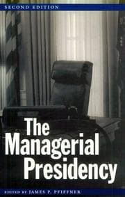 Tapa de The Managerial presidency