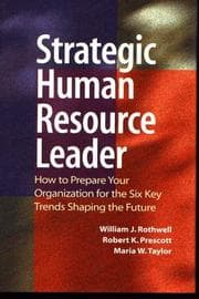 Tapa de The strategic human resource leader