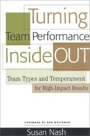 Tapa de Turning Team Performance Inside Out
