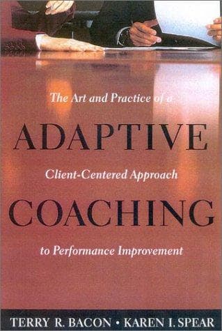 Tapa de Adaptive coaching