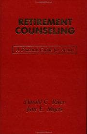 Tapa de Retirement Counseling
