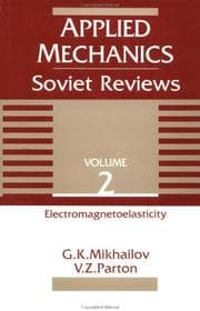 Tapa de Applied mechanics