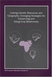 Tapa de Linking genetic resources and geography