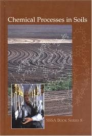 Tapa de Chemical processes in soils