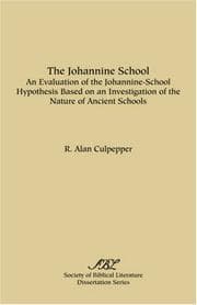 Tapa de The Johannine school