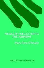 Tapa de Moses in the letter to the Hebrews