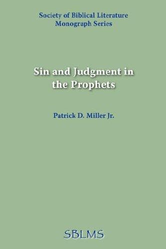 Tapa de Sin and judgment in the prophets