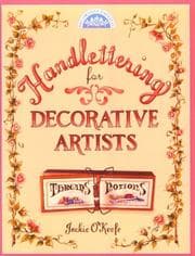 Tapa de Handlettering for decorative artists