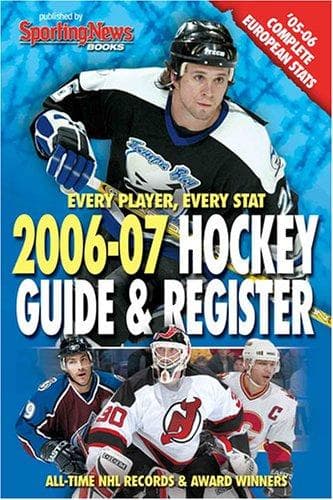 Tapa de Hockey Register & Guide 2006-2007