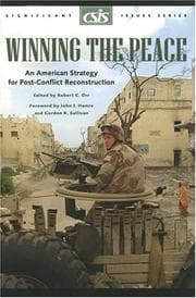 Tapa de Winning the Peace