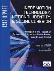 Tapa de Information Technology, National Identity, & Social Cohesion