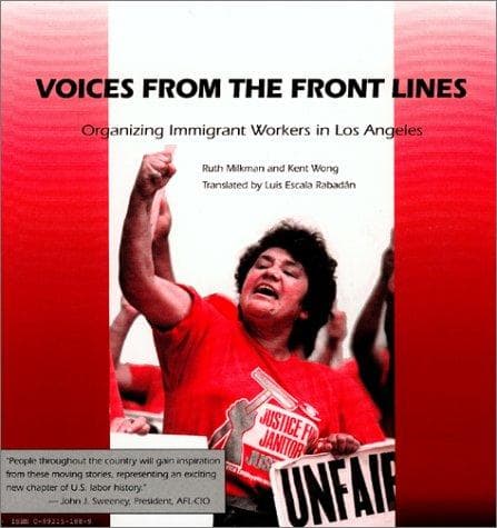 Tapa de Voices from the front lines