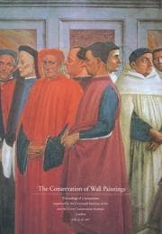 Tapa de The Conservation of Wall Paintings
