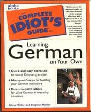 Tapa de The complete idiot's guide to learning German on your own